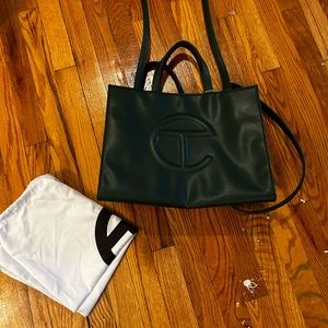 NWT TELFAR | medium bag in dark olive